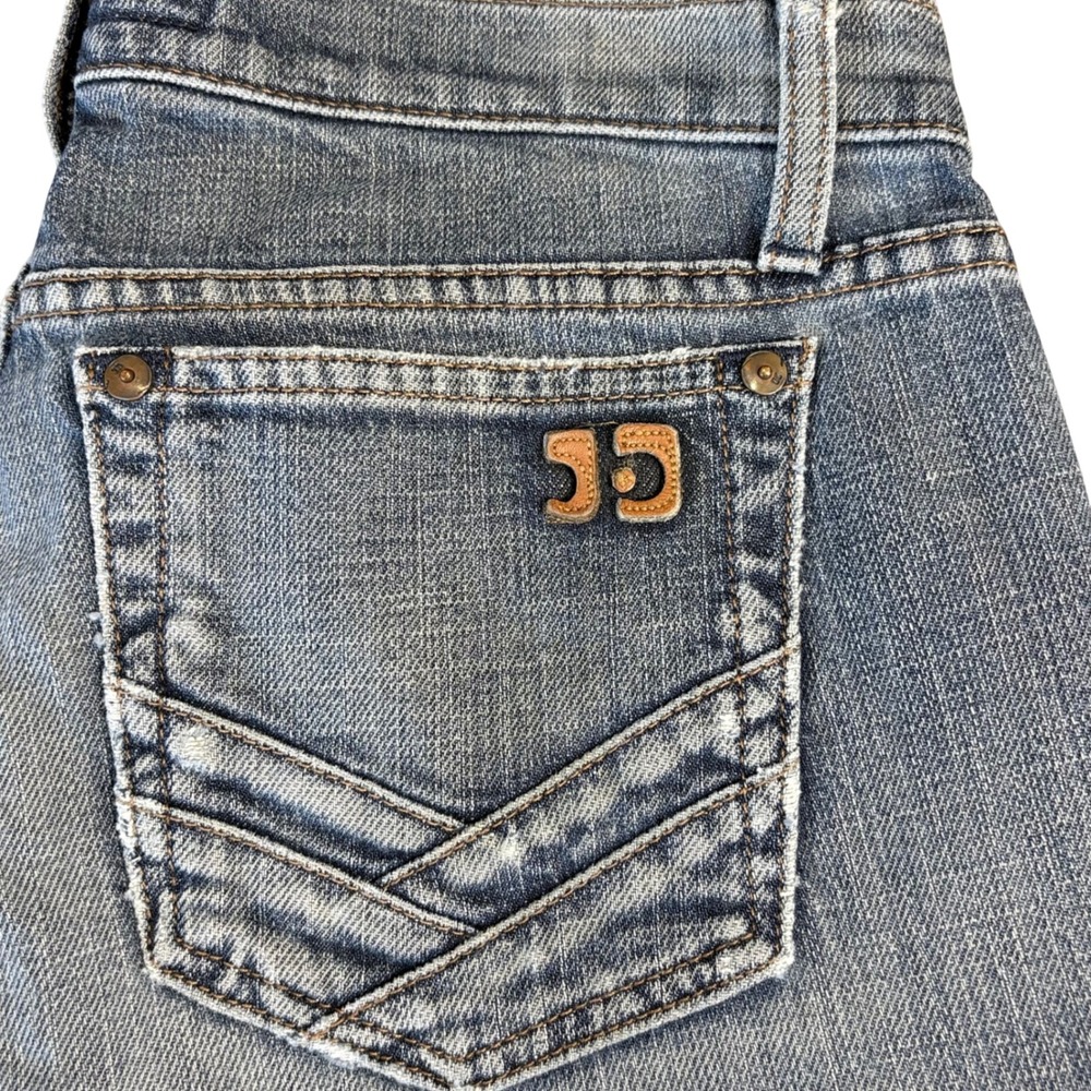 Vintage Y2K Joes Jeans Socialite Bootcut W28 USA Made Medium Wash Flare Low Rise - Picture 5 of 15